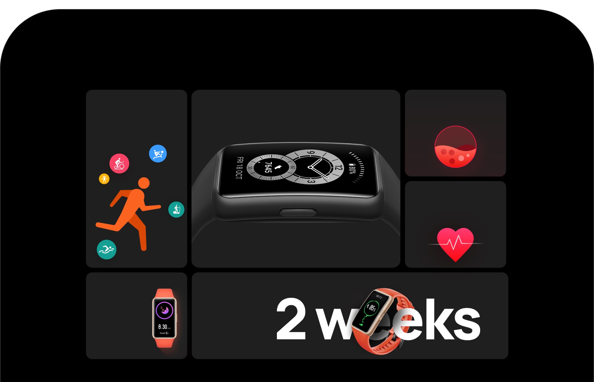 HUAWEI Band 6 Go Bigger for Better HUAWEI Band 6 Go Bigger for Better