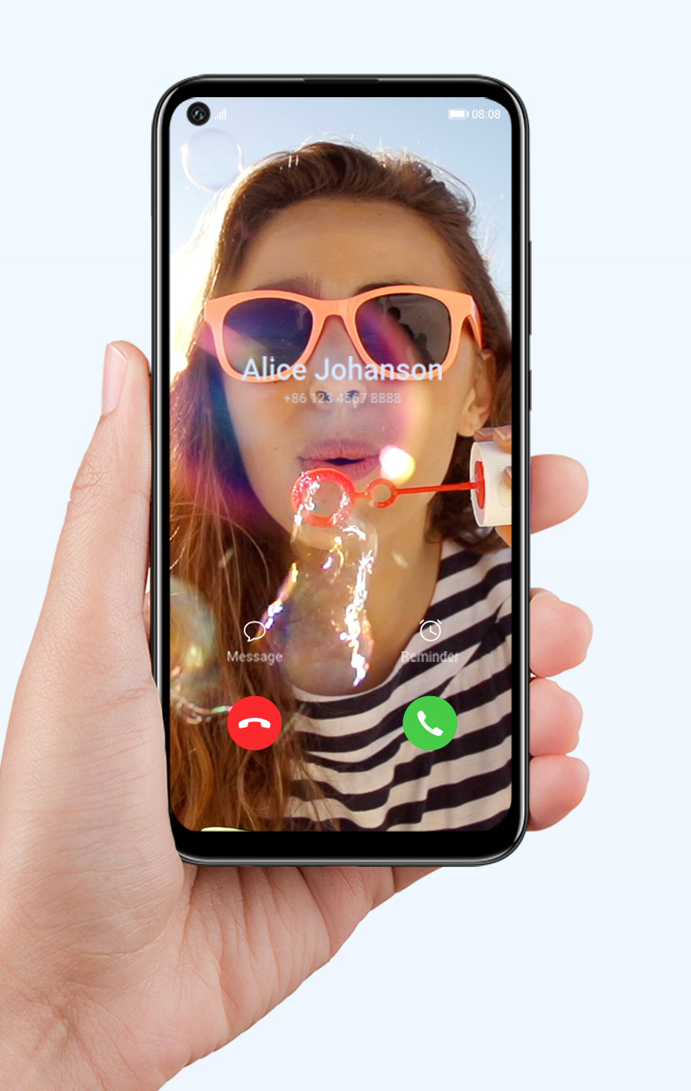Huawei Y7p + Video como tono de llamada Huawei Y7p + Video como tono de llamada