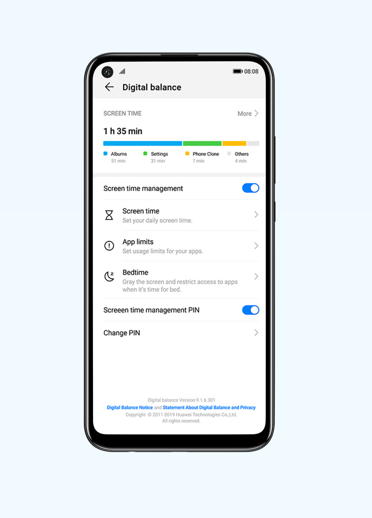 Huawei Y7p + EMUI 9,1 Huawei Y7p + EMUI 9,1