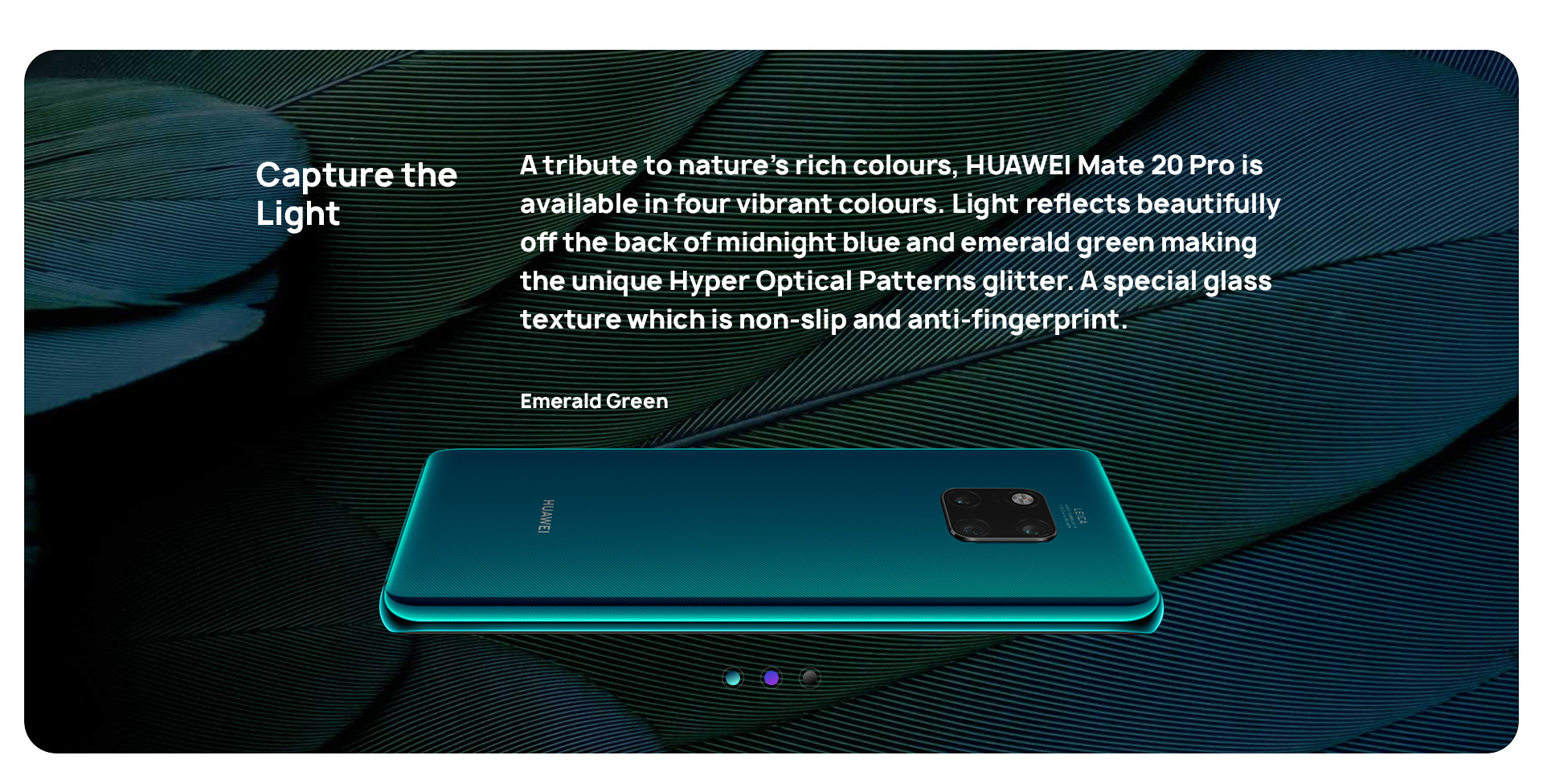 Huawei emerald green